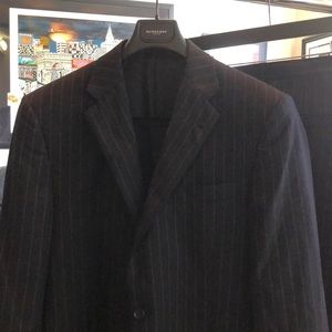 Men’s Burberry Pinstriped suit